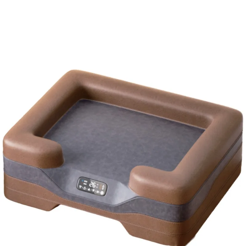 Smart thermostatic pet bed, leather-textured heated kennel, comfortable home sleeping pad
Smart thermostatic pet bed, leather-textured heated kennel, comfortable home sleeping pad