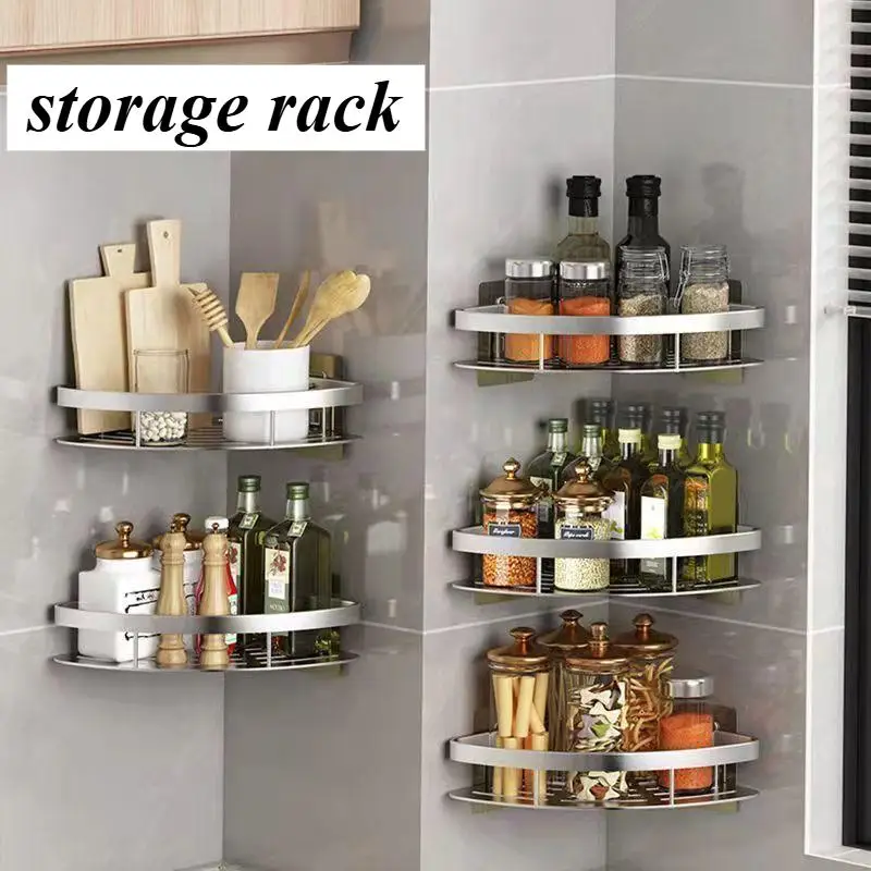 Bathroom Shelves Corner Shower Shelf Aluminum Wall Mount Shampoo Storage Rack Holders No Drill Kitchen Bathroom Accessories
Bathroom Shelves Corner Shower Shelf Aluminum Wall Mount Shampoo Storage Rack Holders No Drill Kitchen Bathroom Accessories