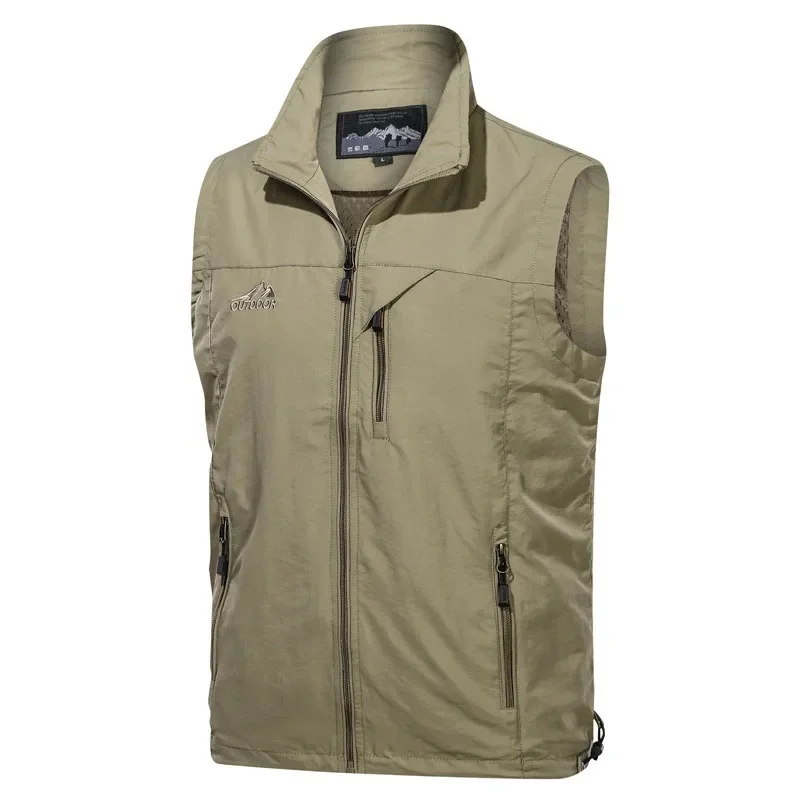 TFETTERS Brand Vest Mens Jacket Spring and Autumn Casual Outdoor Photography Fish Pocket Coat Vest Quick Drying Tank Top Clothes
TFETTERS Brand Vest Mens Jacket Spring and Autumn Casual Outdoor Photography Fish Pocket Coat Vest Quick Drying Tank Top Clothes