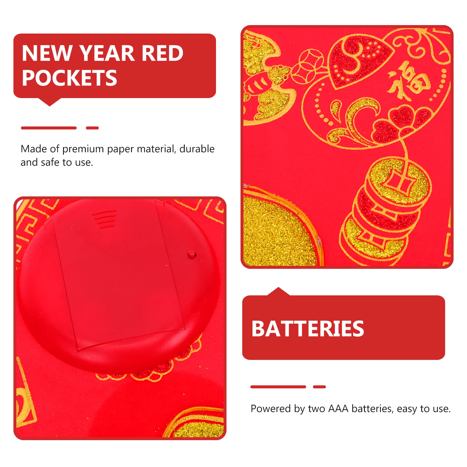 Premium Paper Fu Character Decorative Lights Durable Safe Traditional Chinese Style New Year Pendants Hanging Decor Festival
Premium Paper Fu Character Decorative Lights Durable Safe Traditional Chinese Style New Year Pendants Hanging Decor Festival