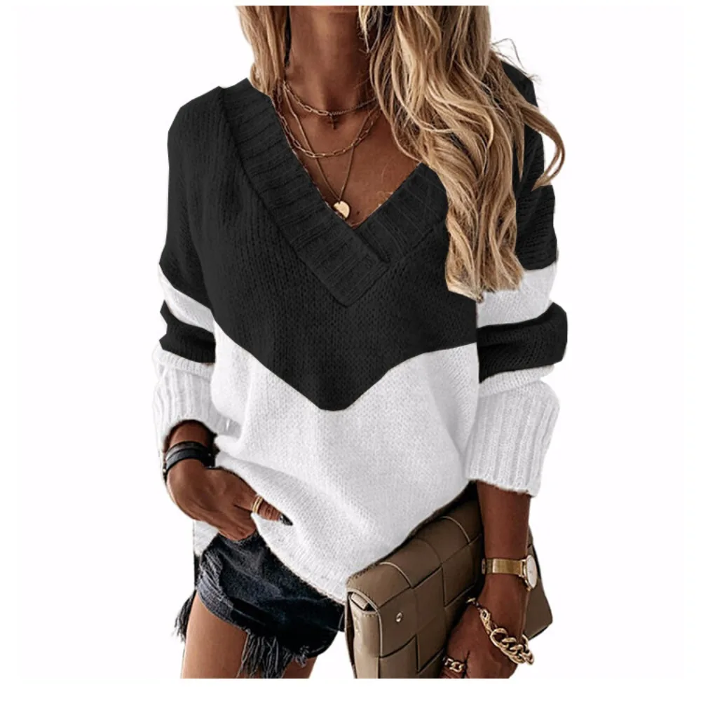 Women's Sweater 2024 Spring Autumn Winter Knitted Pullover Tops Casual Long Sleeve Knitting Pull Streetwear Jumpers Knitwears
Women's Sweater 2024 Spring Autumn Winter Knitted Pullover Tops Casual Long Sleeve Knitting Pull Streetwear Jumpers Knitwears
