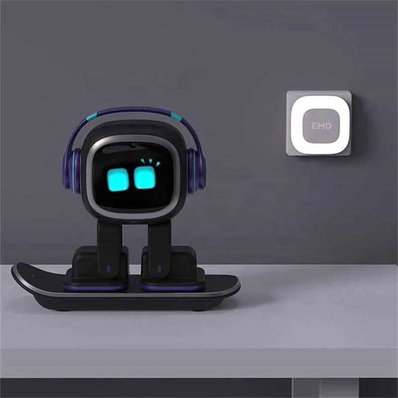 Electronic Smart Voice Robot EMO AI Desktop Language Dialogue Interaction Wireless Charge Emotional Companion Pet Holiday Gifts
Electronic Smart Voice Robot EMO AI Desktop Language Dialogue Interaction Wireless Charge Emotional Companion Pet Holiday Gifts