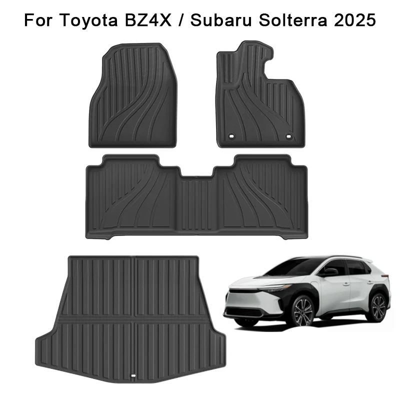 for Toyota BZ4X 2025 Subaru Solterra 2025 Car Floor Mats, All-Season Waterproof TPE Cargo Liner, Trunk Mats Right Rudder
for Toyota BZ4X 2025 Subaru Solterra 2025 Car Floor Mats, All-Season Waterproof TPE Cargo Liner, Trunk Mats Right Rudder