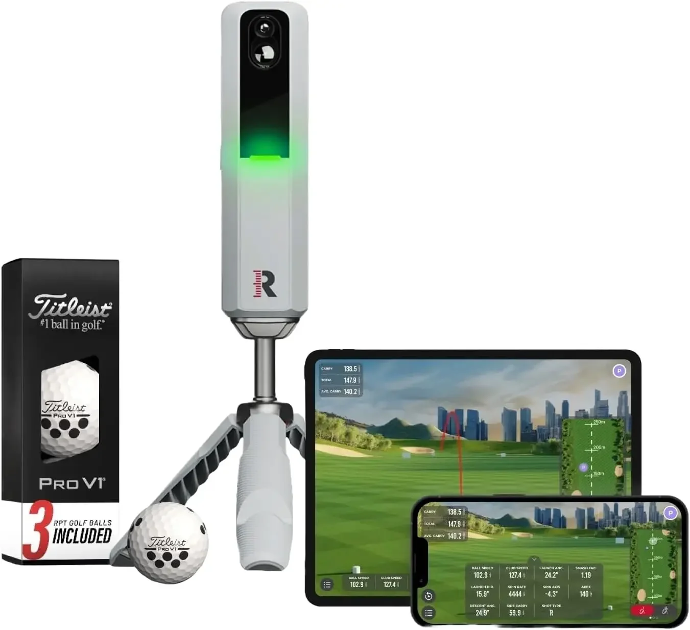 BRAND NEW Rapsodo - MLM2PRO Golf Launch Monitor, Simulators for Home & Training, Mobile Launch Monitor for Golf Swing Analysis,
BRAND NEW Rapsodo - MLM2PRO Golf Launch Monitor, Simulators for Home & Training, Mobile Launch Monitor for Golf Swing Analysis,