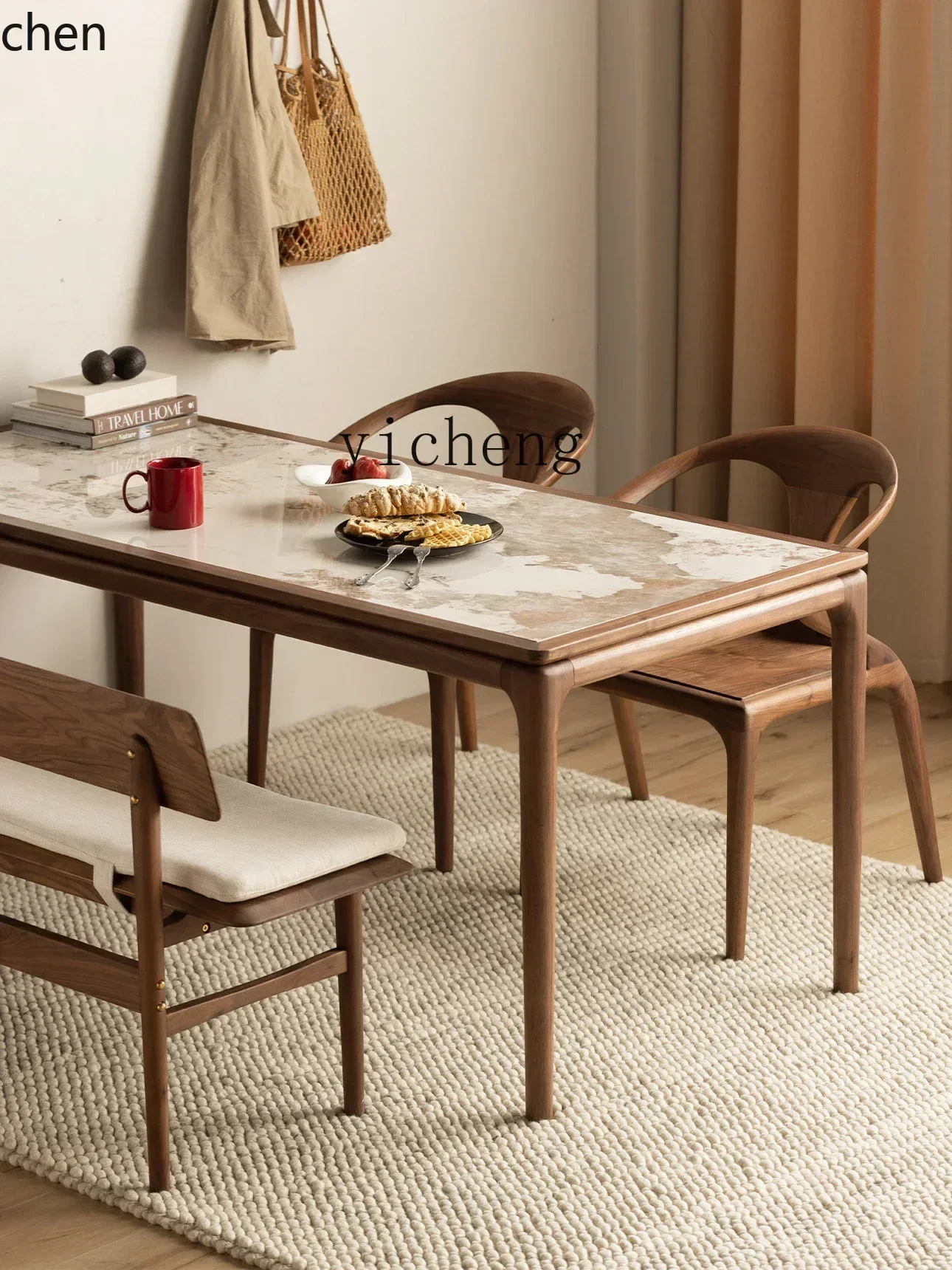 b7-solid wood rock slab dining table household small apartment large board table living room dining table living room decoration
b7-solid wood rock slab dining table household small apartment large board table living room dining table living room decoration