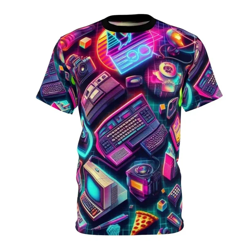 Retro Gaming Radio Men's T Shirt Short Sleeve Oversized T-shirt Game Player Fashion Trend 2025 Harajuku Street Children Tee Top
Retro Gaming Radio Men's T Shirt Short Sleeve Oversized T-shirt Game Player Fashion Trend 2025 Harajuku Street Children Tee Top