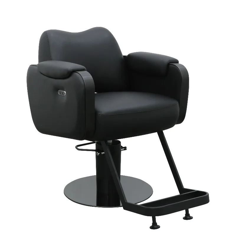 Black Leather Heating Function Luxury Barbershop Salon Haircut Barber Chair Heavy Pump Salon Chair
Black Leather Heating Function Luxury Barbershop Salon Haircut Barber Chair Heavy Pump Salon Chair