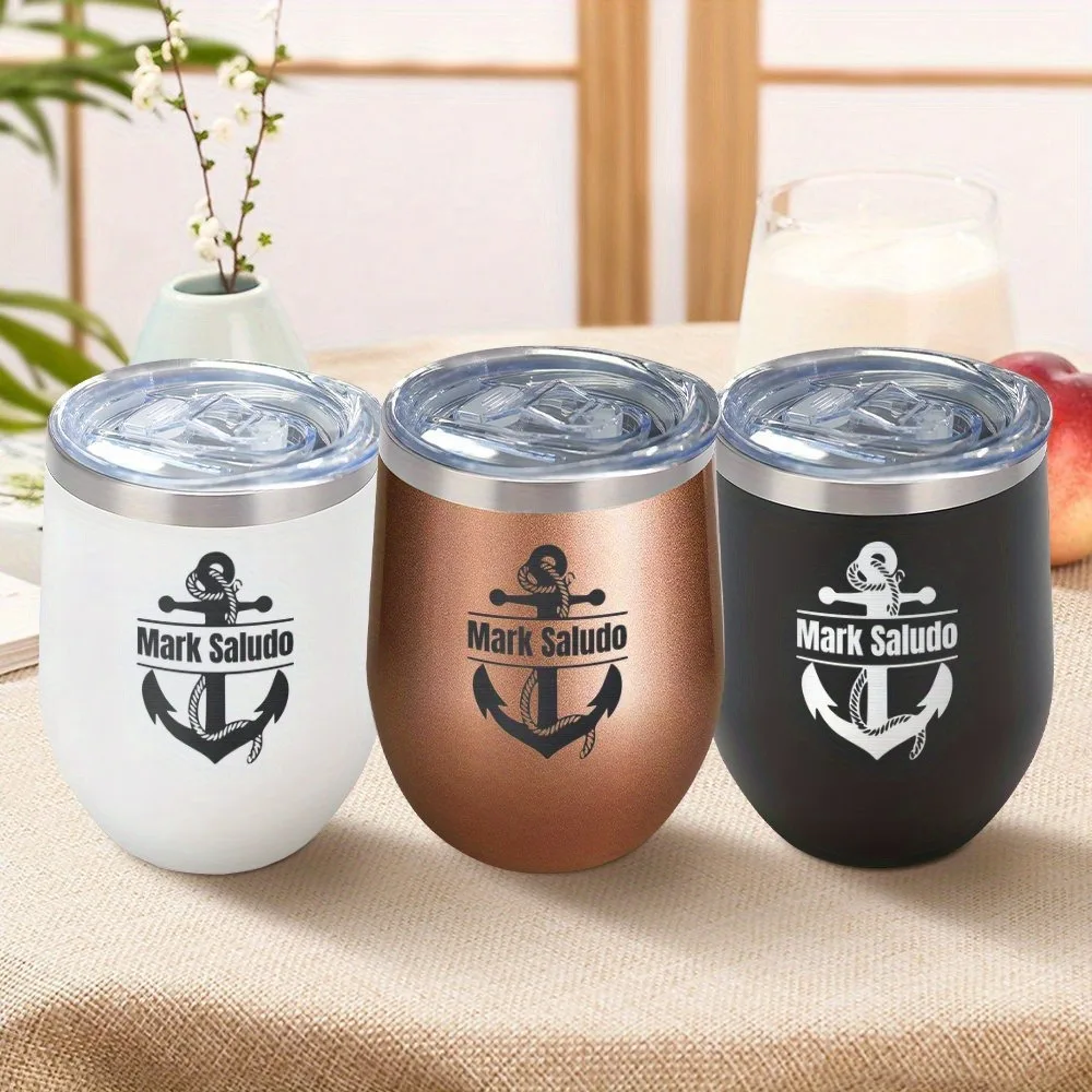 Custom 12oz Stainless Steel Eggshell Cup, Clear Lid Coffee Mug,Father‘s Day Brother Birthday Gift For Students, Gold White Black
Custom 12oz Stainless Steel Eggshell Cup, Clear Lid Coffee Mug,Father‘s Day Brother Birthday Gift For Students, Gold White Black