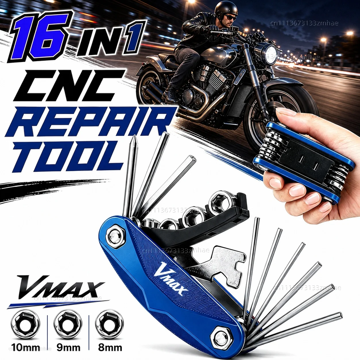 For Yamaha VMAX V-MAX V MAX 1200 1985-2008 Motorcycle Tool Repair Kit Multifunctional Screwdriver Wrench Hex Key Set Portable
For Yamaha VMAX V-MAX V MAX 1200 1985-2008 Motorcycle Tool Repair Kit Multifunctional Screwdriver Wrench Hex Key Set Portable
