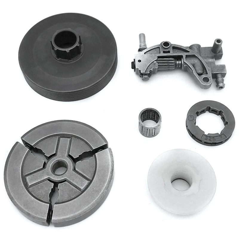 Clutch Sprocket Rim Drum For Chinese 4500 5200 5800 45Cc 52Cc 58Cc Oil Pump Worm Gear Bearing Kit Chainsaw
Clutch Sprocket Rim Drum For Chinese 4500 5200 5800 45Cc 52Cc 58Cc Oil Pump Worm Gear Bearing Kit Chainsaw