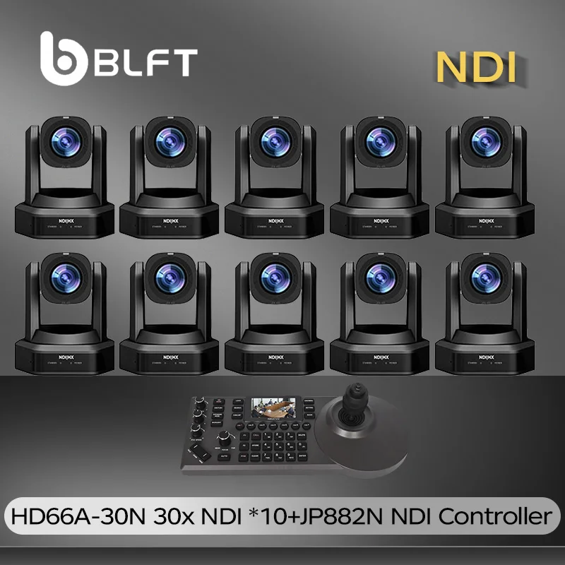 1-10pcs NDI Streaming PTZ Camera 30X Optical Zoom 3G-SDI+HDMI+IP Video Conference Camera and 1pc NDI Ptz IP Keyboard Controller
1-10pcs NDI Streaming PTZ Camera 30X Optical Zoom 3G-SDI+HDMI+IP Video Conference Camera and 1pc NDI Ptz IP Keyboard Controller