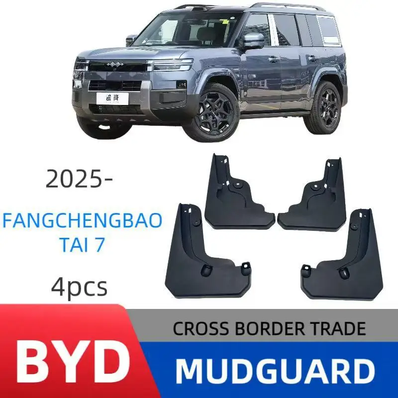 Suitable for BYD Formula Leopard Titanium 7 2025 model fender car fender skin modification
Suitable for BYD Formula Leopard Titanium 7 2025 model fender car fender skin modification