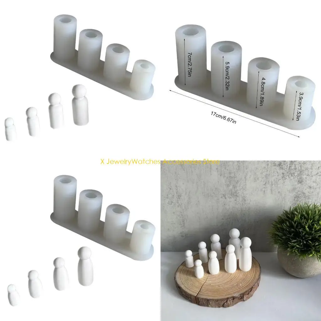 31KD Silicone Mold 4pcs/set Portrait Doll Ornament Molds Plasters Mold Decors
31KD Silicone Mold 4pcs/set Portrait Doll Ornament Molds Plasters Mold Decors