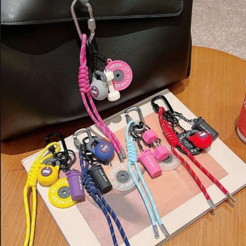 Sports Fitness Bag Pendant Mini Dumbbell Water Cup Keyring Camera Mobile Phone Backpack Accessory Y2k Fashion Sports Bag Pendant
Sports Fitness Bag Pendant Mini Dumbbell Water Cup Keyring Camera Mobile Phone Backpack Accessory Y2k Fashion Sports Bag Pendant