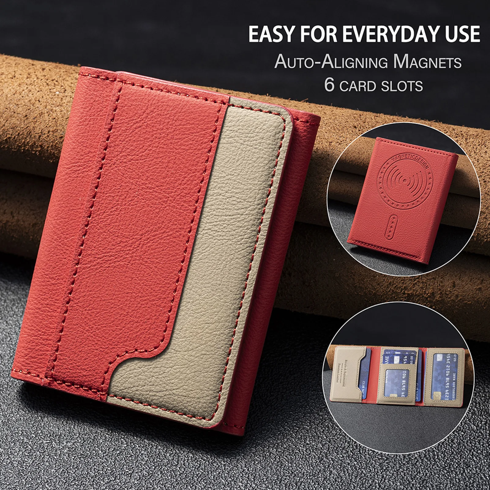 Tri Fold Magnetic Wallet Case for iPhone 16 14 Multiple Card Slots and Stand PU LeatherPhone Wallet for Travel Business Commute
Tri Fold Magnetic Wallet Case for iPhone 16 14 Multiple Card Slots and Stand PU LeatherPhone Wallet for Travel Business Commute