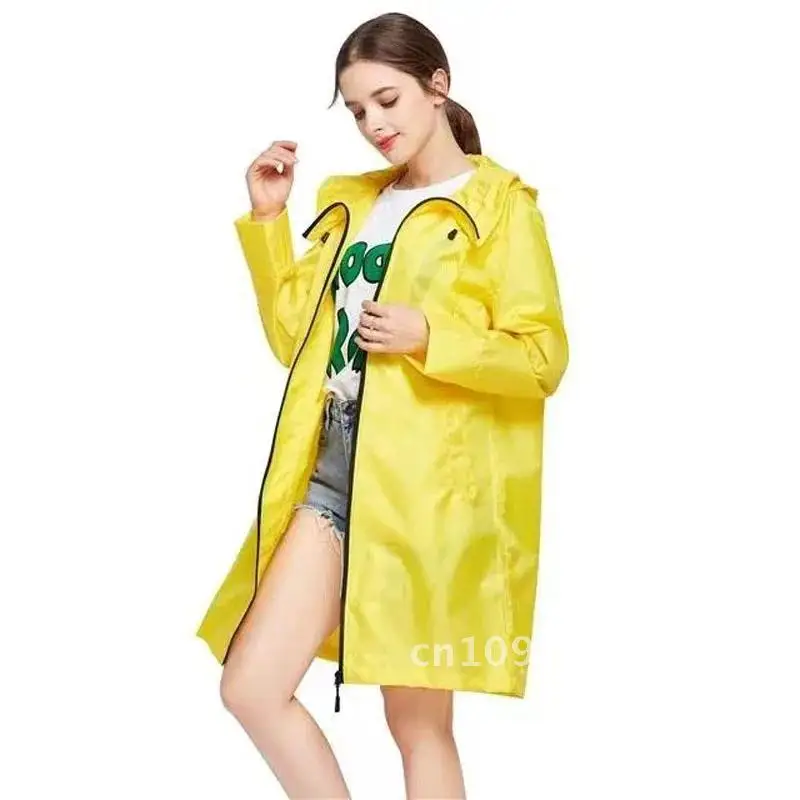Fashion Breathable Women Long Rain Coat Poncho Thick Ladies Yellow Cape Waterproof With Rain Outdoor Raincoats Pocket Poncho
Fashion Breathable Women Long Rain Coat Poncho Thick Ladies Yellow Cape Waterproof With Rain Outdoor Raincoats Pocket Poncho