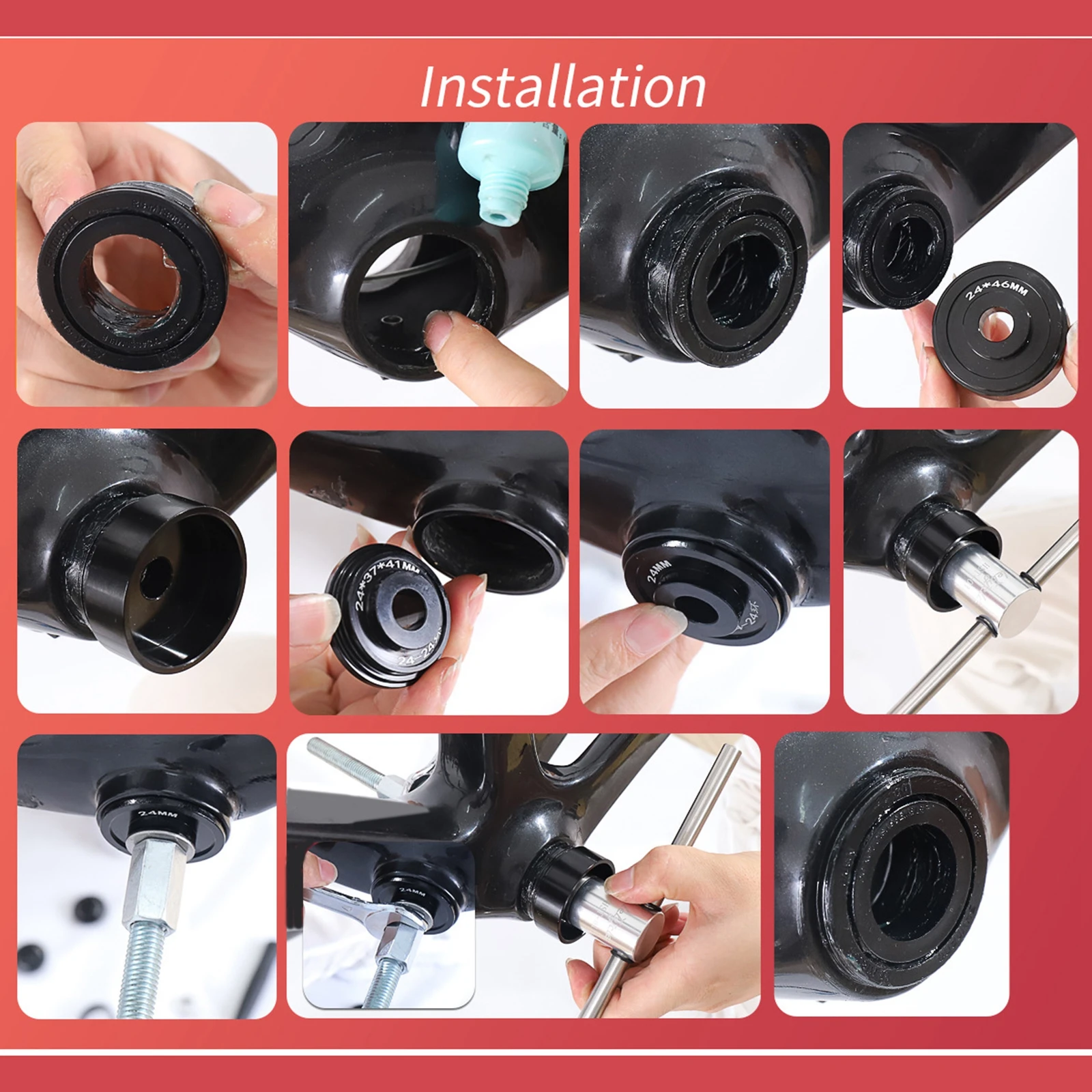 BB Axle Bearing Driver Removal Tools Bottom Bracket Puller Hub Press Fit
BB Axle Bearing Driver Removal Tools Bottom Bracket Puller Hub Press Fit