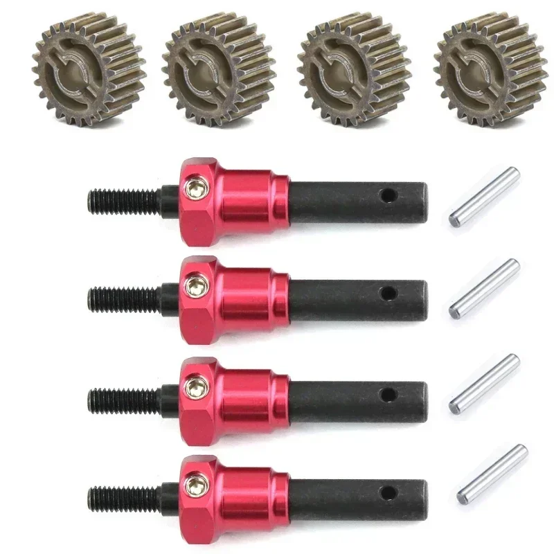 Reinforced Steel Drive Axle Car Coupling Shaft Extension Shaft With Connector for Climbing Car TRX4 TRX6
Reinforced Steel Drive Axle Car Coupling Shaft Extension Shaft With Connector for Climbing Car TRX4 TRX6