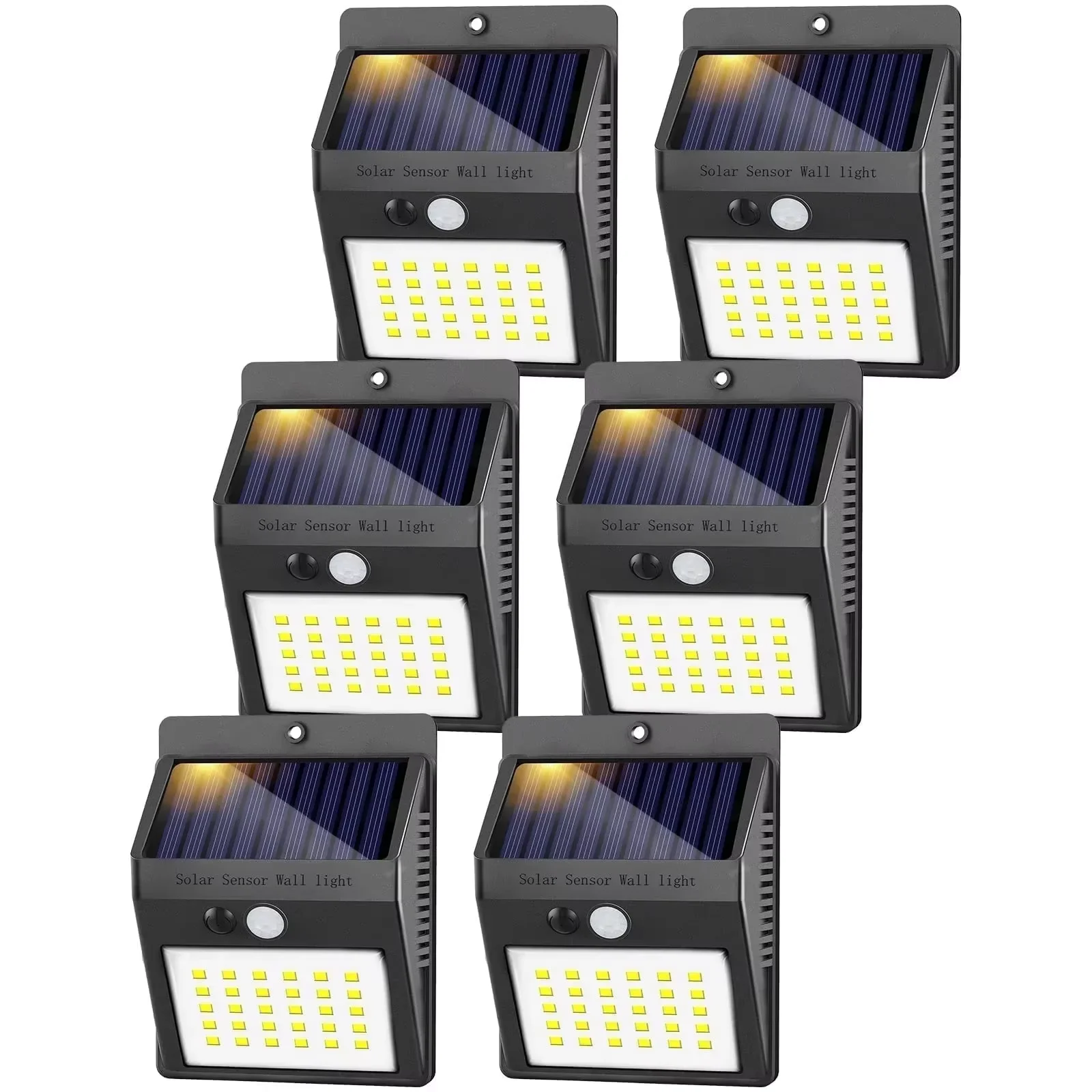 6 Pack IP45 Waterproof Solar Outdoor Lights-Waterproof Motion Sensor Wireless Security Lights for Garden,Fence,Yard,Patio,Garage
6 Pack IP45 Waterproof Solar Outdoor Lights-Waterproof Motion Sensor Wireless Security Lights for Garden,Fence,Yard,Patio,Garage