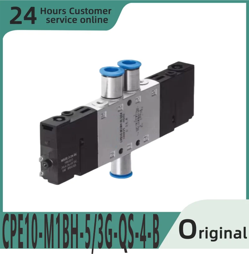 Совершенно новый оригинальный электромагнитный клапан CPE10-M1BH-5/3G-QS-4-B 533147
Совершенно новый оригинальный электромагнитный клапан CPE10-M1BH-5/3G-QS-4-B 533147