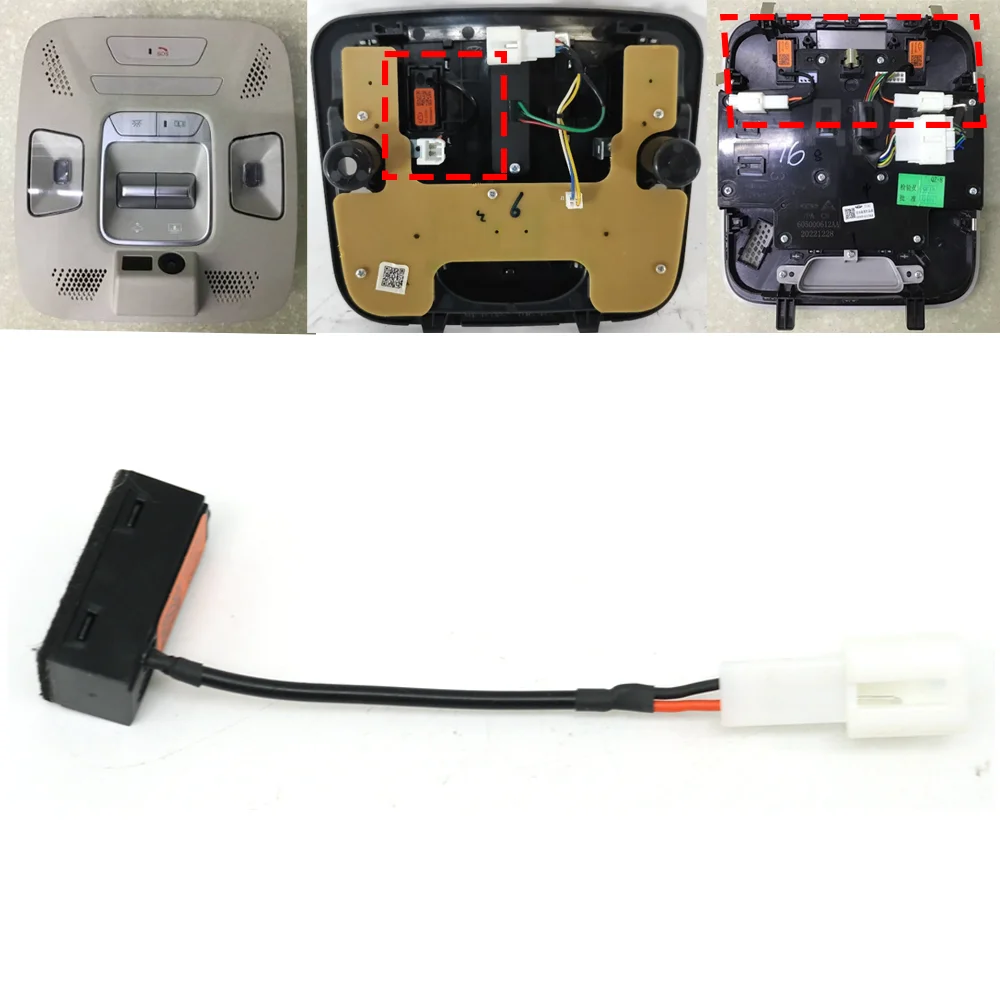 Front Ceiling Light Reading Lamp Bluetooth Microphone Cable For Chery Tiggo 4 7 8 Pro Exeed TXL VX LX RX Omoda 5 C5 Jaecoo J7 J8
Front Ceiling Light Reading Lamp Bluetooth Microphone Cable For Chery Tiggo 4 7 8 Pro Exeed TXL VX LX RX Omoda 5 C5 Jaecoo J7 J8