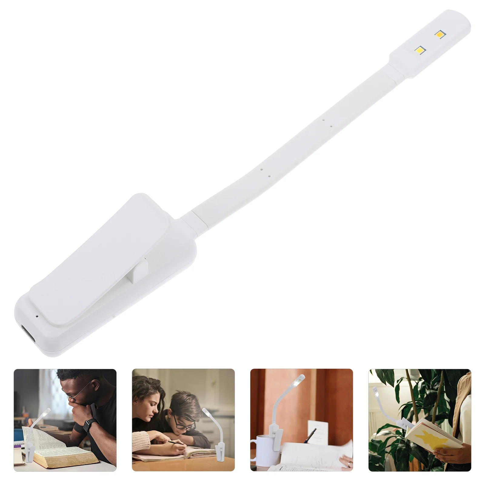 Charging Clip Light 3 Color Temperature Adjustable Brightness Mini Portable Led Book Lamp For Reading In Bed Studying
Charging Clip Light 3 Color Temperature Adjustable Brightness Mini Portable Led Book Lamp For Reading In Bed Studying