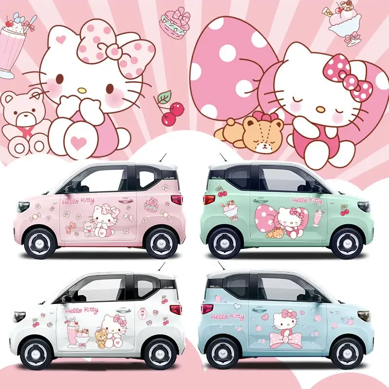 Hello Kitty Car Sticker Cover Scratches Water Proof Sun Protection Sanrio Car Cover Car Film Cute Car Decorate Accessories Gift
Hello Kitty Car Sticker Cover Scratches Water Proof Sun Protection Sanrio Car Cover Car Film Cute Car Decorate Accessories Gift