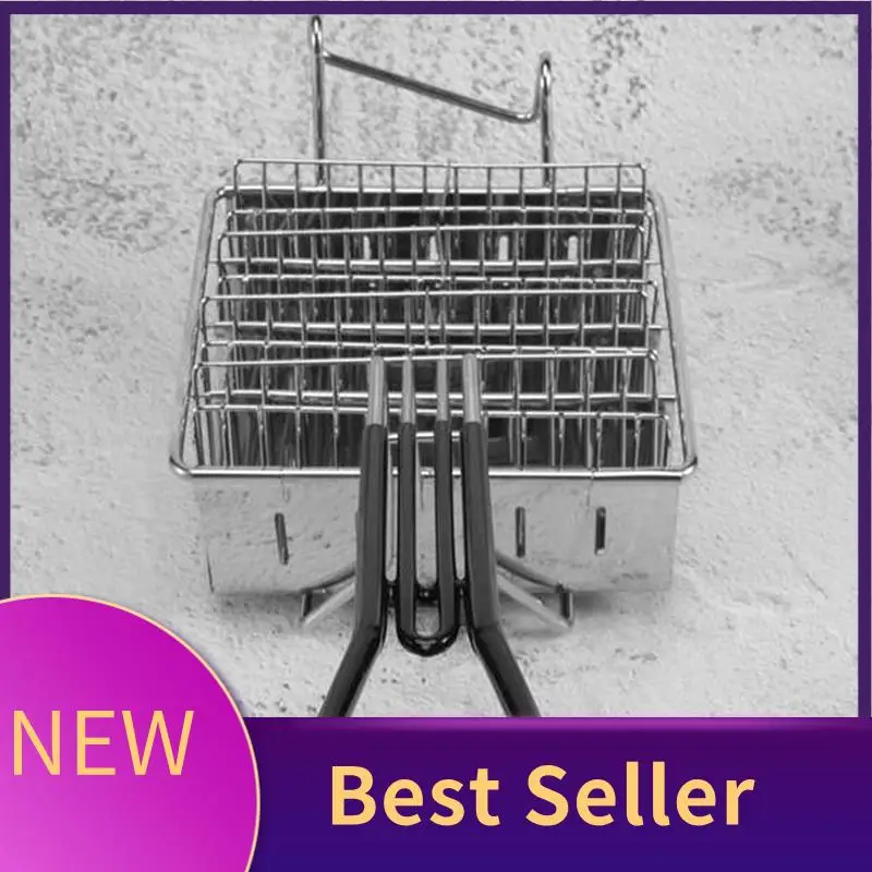 ABHI-2Pcs Taco Fryer Basket, Taco Shell Fryer, Holds Shells Deep Fryer Taco Holders Basket With Grip Handle
ABHI-2Pcs Taco Fryer Basket, Taco Shell Fryer, Holds Shells Deep Fryer Taco Holders Basket With Grip Handle