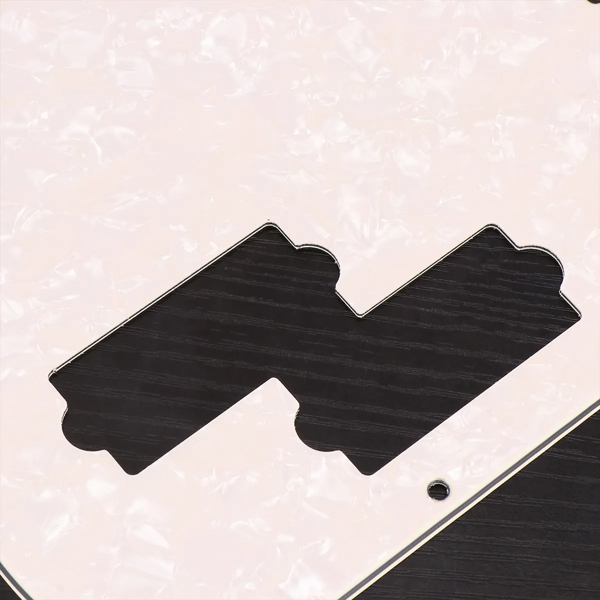 Pb Bass Pickguard Black 13 Holes Scratch Plate Protective Anti-Scratch Film Replacement Parts for Electric Bass Guitar
Pb Bass Pickguard Black 13 Holes Scratch Plate Protective Anti-Scratch Film Replacement Parts for Electric Bass Guitar