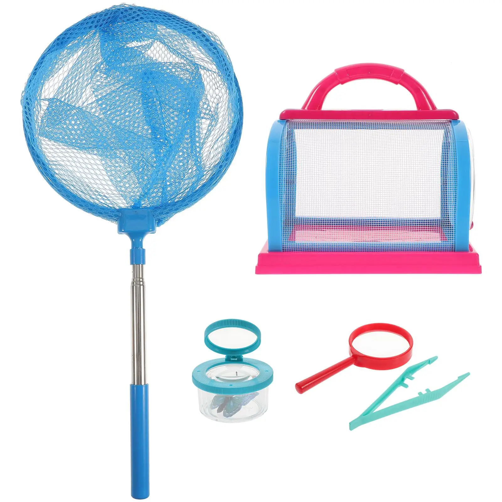 1 set Kids Bug Catching Kit Insect Observation Set Plastic Fabric Safe Toddler Glass Biological Activities Camp Travel
1 set Kids Bug Catching Kit Insect Observation Set Plastic Fabric Safe Toddler Glass Biological Activities Camp Travel