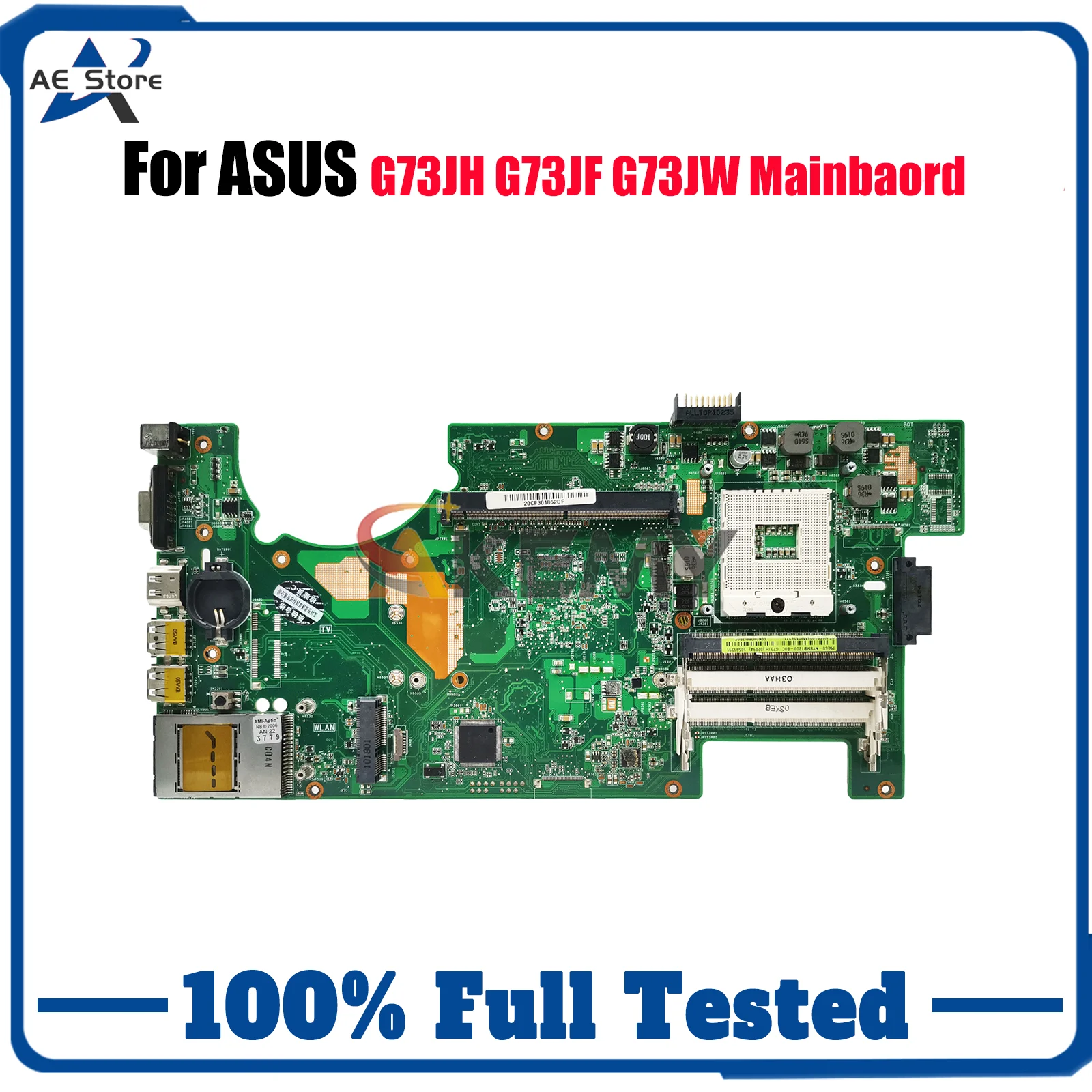 G73JH Laptop Motherboard For ASUS ROG G73J G73JW G73JF G73JH Notebook Mainboard in stock 100% tests OK fast shipping Top quality
G73JH Laptop Motherboard For ASUS ROG G73J G73JW G73JF G73JH Notebook Mainboard in stock 100% tests OK fast shipping Top quality