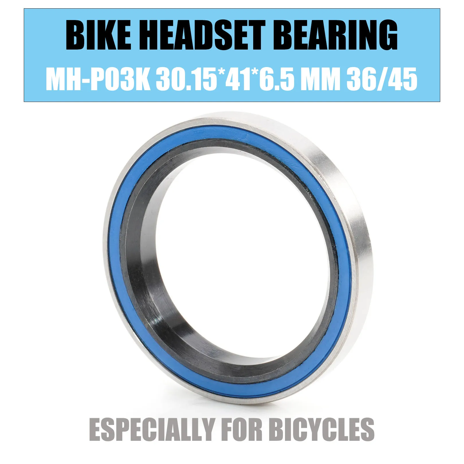 MH-P03K Bearing 30.15*41*6.5 mm 36/45 ( 1 PC ) Balls Bicycle 1-1/8 Inch Headset Repair Parts Ball Bearings
MH-P03K Bearing 30.15*41*6.5 mm 36/45 ( 1 PC ) Balls Bicycle 1-1/8 Inch Headset Repair Parts Ball Bearings