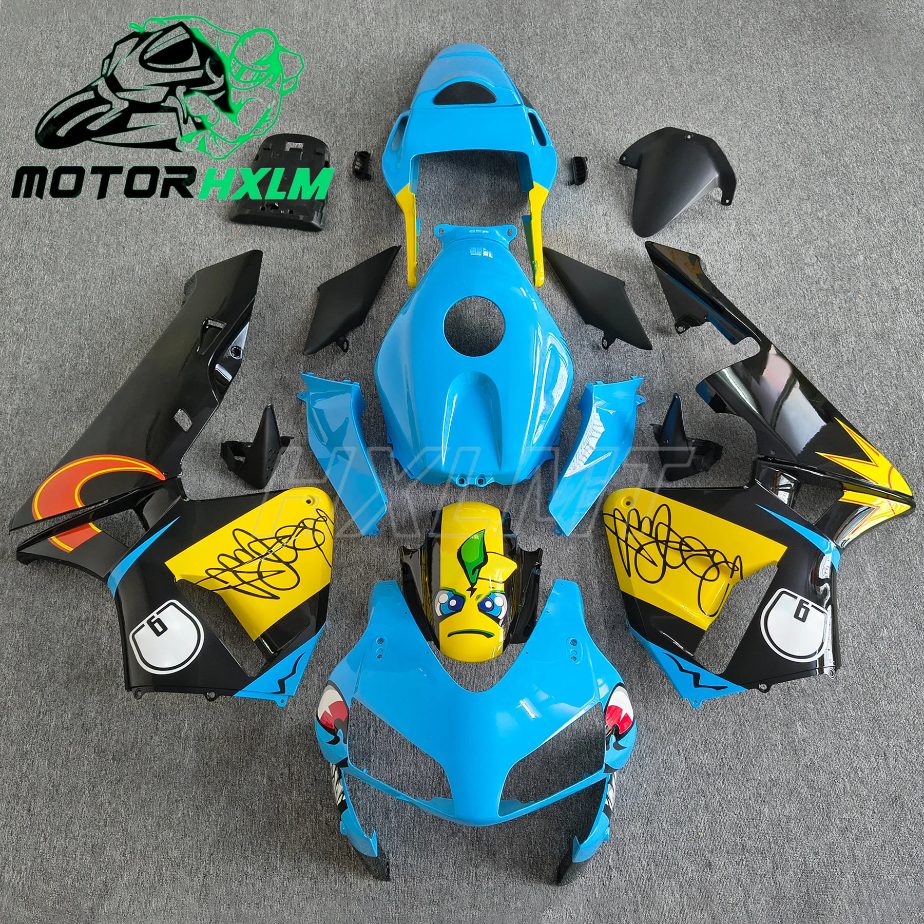 Fairing kit For HONDA CBR600RR 2003 2004 Bodywork fairing Full fairing kit Bodywork fairing kit ABS Accessory
Fairing kit For HONDA CBR600RR 2003 2004 Bodywork fairing Full fairing kit Bodywork fairing kit ABS Accessory