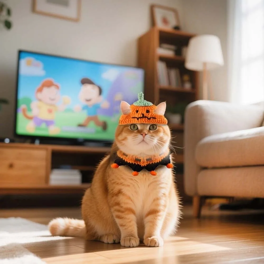 Breathable Halloween Pets Costumes Clothes Ghost Halloween Cat Headgear Fashionable Pumpkin Cat Woven Hat Bib Photos Props
Breathable Halloween Pets Costumes Clothes Ghost Halloween Cat Headgear Fashionable Pumpkin Cat Woven Hat Bib Photos Props