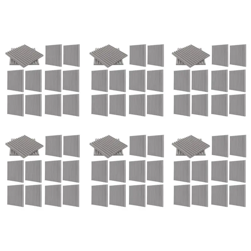 ABMH-72 Pack Self-Adhesive Acoustic Panels, Sound Proof Foam Panels, High Density Soundproofing Wall Panels For Home (Grey)
ABMH-72 Pack Self-Adhesive Acoustic Panels, Sound Proof Foam Panels, High Density Soundproofing Wall Panels For Home (Grey)