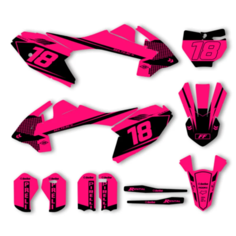 DSMTECH MOTOR Motorcycle Graphics Decal Stickers Kit Number Name Cusotm For KTM SX65 SX 65 2016 2017 2018 2019 2020-2023 005
DSMTECH MOTOR Motorcycle Graphics Decal Stickers Kit Number Name Cusotm For KTM SX65 SX 65 2016 2017 2018 2019 2020-2023 005