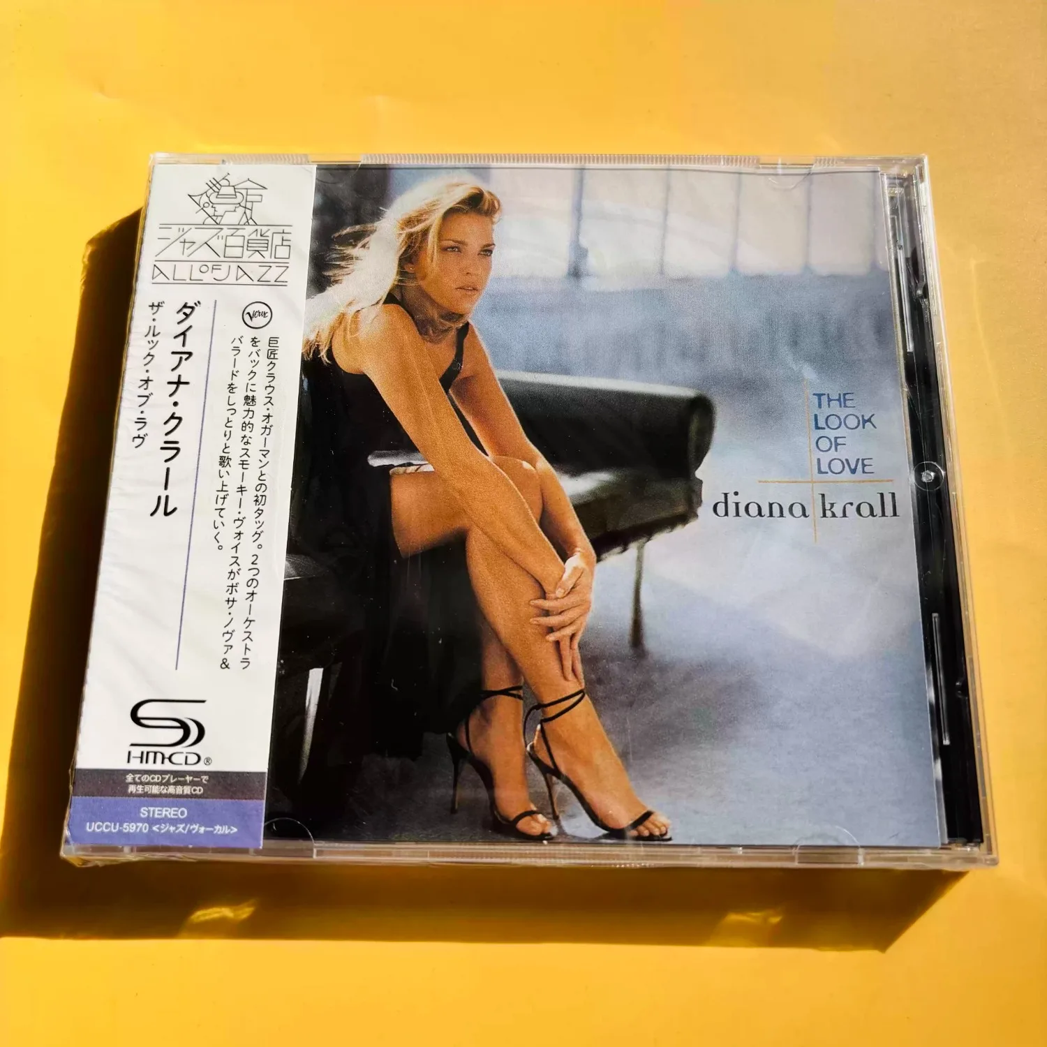 Vocal Jazz Audiophile CD Indoor Elegant Lady Portrait Photo Cover Japanese Obi Strip Premium Collectible Jazz Disc
Vocal Jazz Audiophile CD Indoor Elegant Lady Portrait Photo Cover Japanese Obi Strip Premium Collectible Jazz Disc