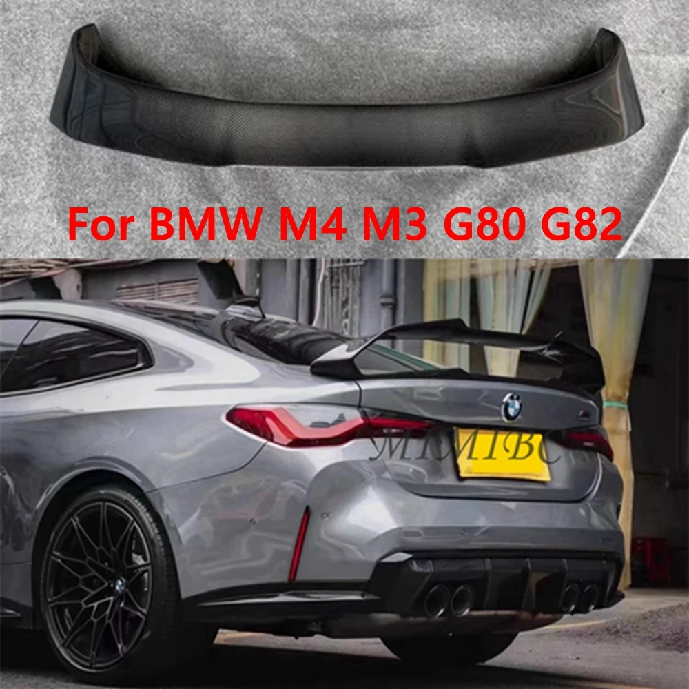 For BMW G80 M3 G82 M4 2021 22 23 Real Carbon Fiber Material Racing Sport Rear Trunk Lid Spoiler Wings Car Tuning Accessories
For BMW G80 M3 G82 M4 2021 22 23 Real Carbon Fiber Material Racing Sport Rear Trunk Lid Spoiler Wings Car Tuning Accessories