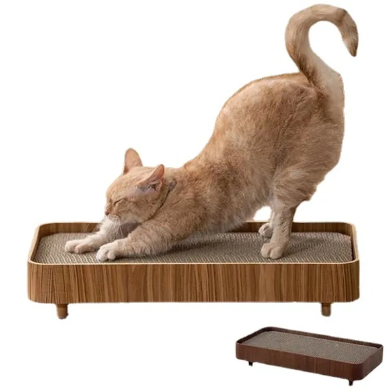 Quality Wooden Cat Nest Cat Scratching Board Integrated Wear-resistant Non-chip Vertical Wooden Cat House Kennel
Quality Wooden Cat Nest Cat Scratching Board Integrated Wear-resistant Non-chip Vertical Wooden Cat House Kennel