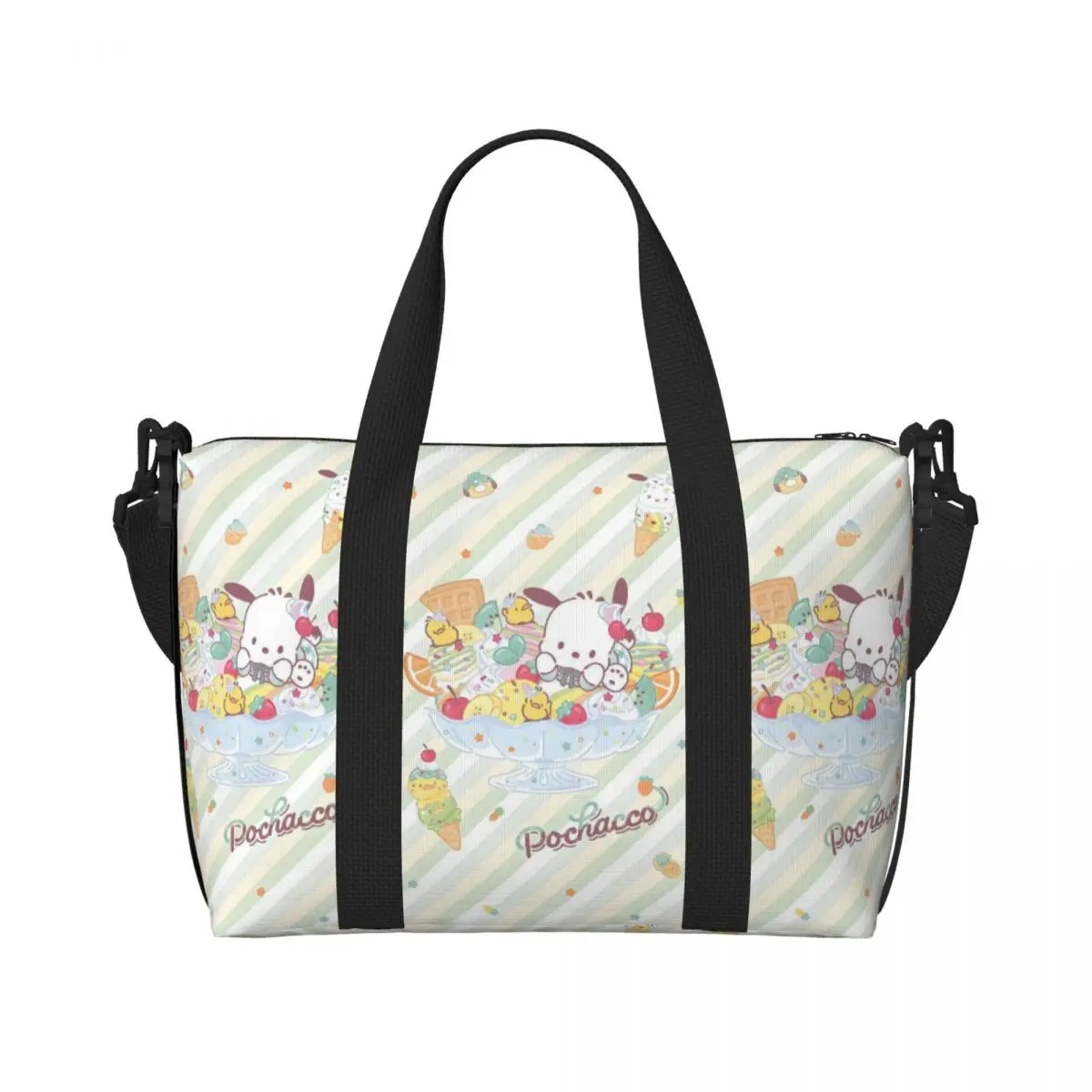 Custom Pochacco Cute Cartoon Tote Bag Women Large Capacity Kawaii Print Gym Beach Travel Bags
Custom Pochacco Cute Cartoon Tote Bag Women Large Capacity Kawaii Print Gym Beach Travel Bags