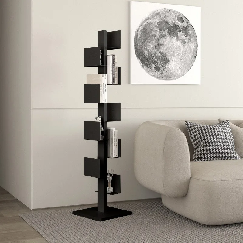 Corner vertical invisible magazine simple bookshelf floor-to-ceiling living room corner wrought iron small shelf art bookcase
Corner vertical invisible magazine simple bookshelf floor-to-ceiling living room corner wrought iron small shelf art bookcase