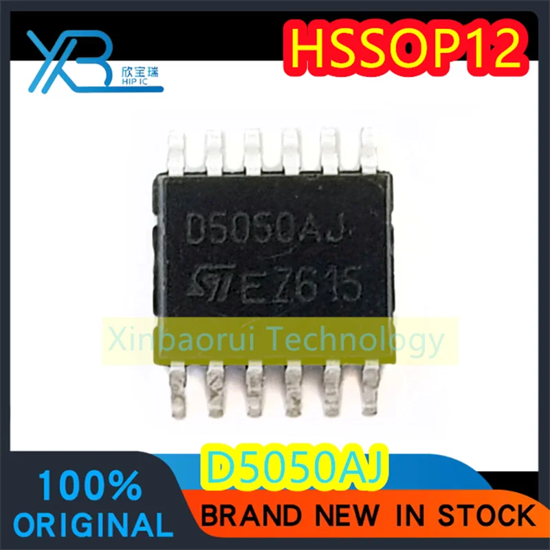 Automotive Current Detection Driver Chip, D5050AJ, VND5050AJ, HSSOP12, 100% Brand New, Good Quality, Original, 2 PCs, 30 PCs
Automotive Current Detection Driver Chip, D5050AJ, VND5050AJ, HSSOP12, 100% Brand New, Good Quality, Original, 2 PCs, 30 PCs
