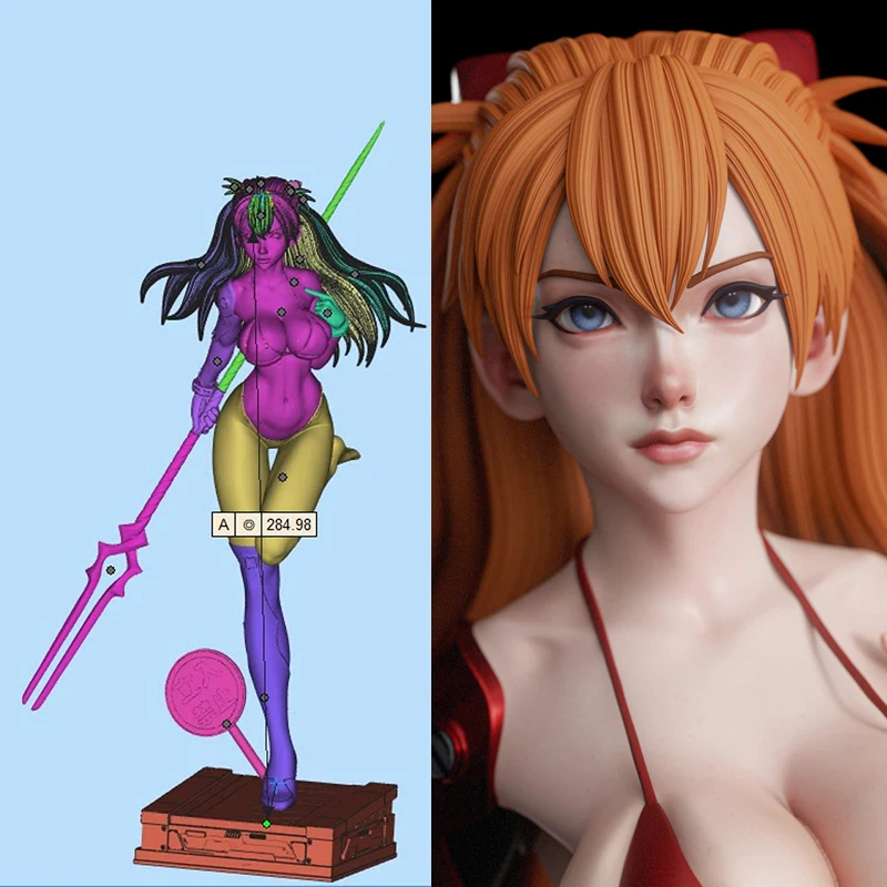 26CM Asuka Evagelion Wave Ver 3D Print Game Character Model Unassembled Unpainted White Resin Model Kit GK Figure 7260
26CM Asuka Evagelion Wave Ver 3D Print Game Character Model Unassembled Unpainted White Resin Model Kit GK Figure 7260
