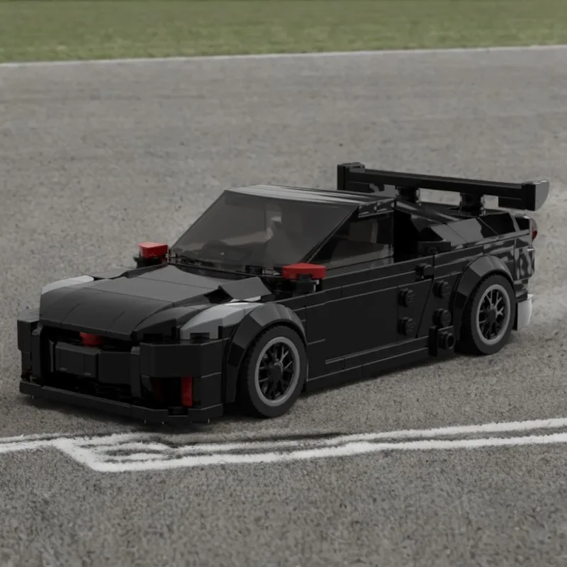 404 шт. Moc Speed City Champions Nissanese GT-Rs R35 (черный) модульный гонщик, образовательная модель, строительные блоки, игрушки на день рождения «сделай сам», подарок
404 шт. Moc Speed City Champions Nissanese GT-Rs R35 (черный) модульный гонщик, образовательная модель, строительные блоки, игрушки на день рождения «сделай сам», подарок