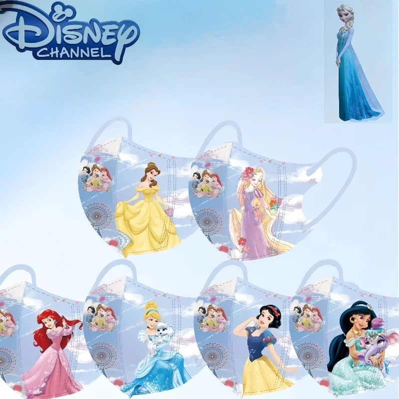 Disney Elsa Princess Mask 3-12 Years Old Cute Cartoon Print Three-Layer Protective Individually Wrapped Mask Holiday Gift
Disney Elsa Princess Mask 3-12 Years Old Cute Cartoon Print Three-Layer Protective Individually Wrapped Mask Holiday Gift