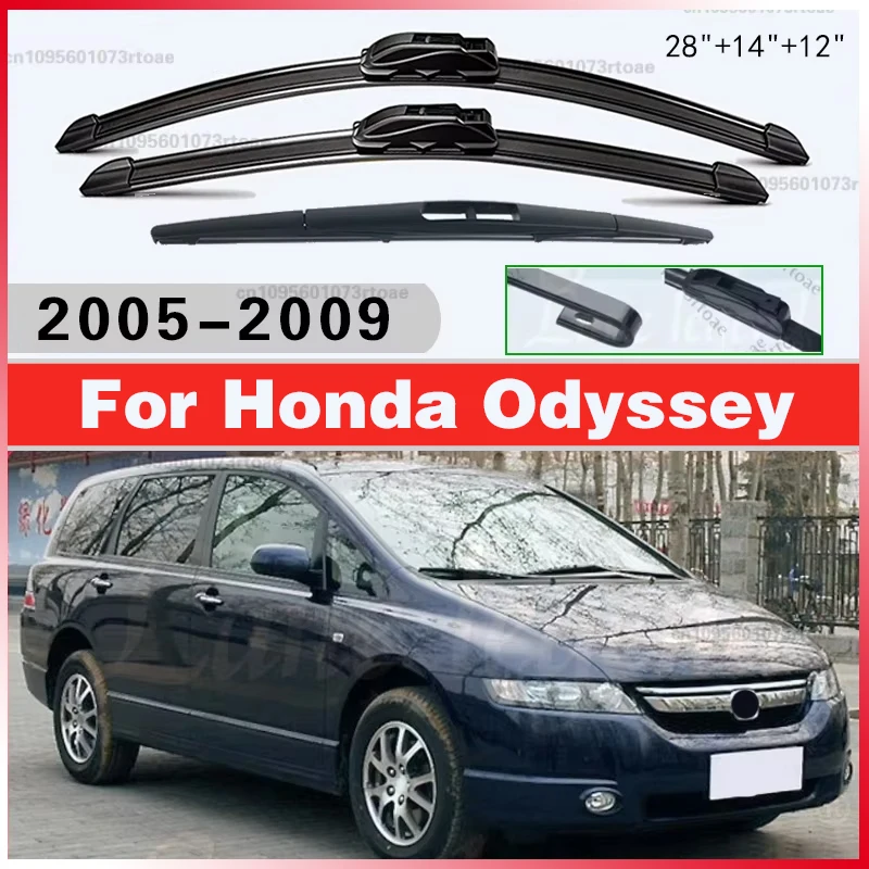 For Honda Odyssey 2005 -2009 Windscreen Front Rear Wiper Blades Windshield Window Brushes Car Accessories 2008 2007 2006
For Honda Odyssey 2005 -2009 Windscreen Front Rear Wiper Blades Windshield Window Brushes Car Accessories 2008 2007 2006