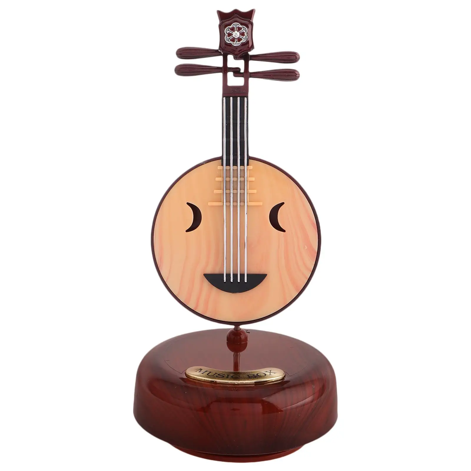 Zhongruan Little Music Box Box Vintage Decor Elegant Design Rotating Mechanism Musical Instrument Wooden Boxes Gifts
Zhongruan Little Music Box Box Vintage Decor Elegant Design Rotating Mechanism Musical Instrument Wooden Boxes Gifts