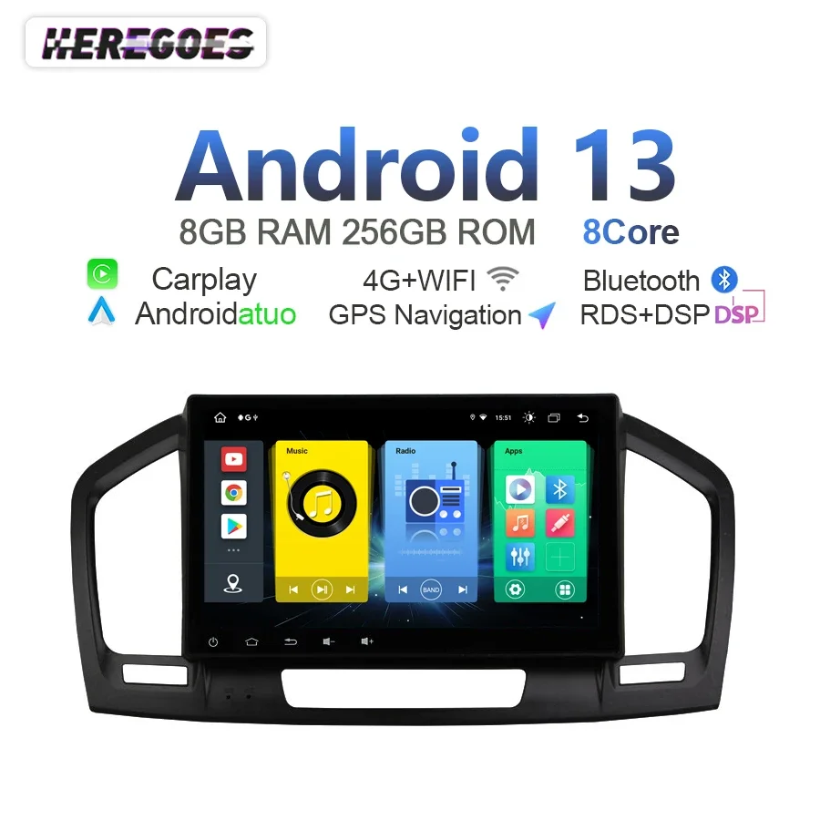 Автомобильный мультимедийный плеер с камерой 360, Android 13, 8 ГБ + 256 ГБ, GPS, Wi-Fi, Bluetooth, RDS, стерео для Opel Insigina Regal 2009-2012
Автомобильный мультимедийный плеер с камерой 360, Android 13, 8 ГБ + 256 ГБ, GPS, Wi-Fi, Bluetooth, RDS, стерео для Opel Insigina Regal 2009-2012