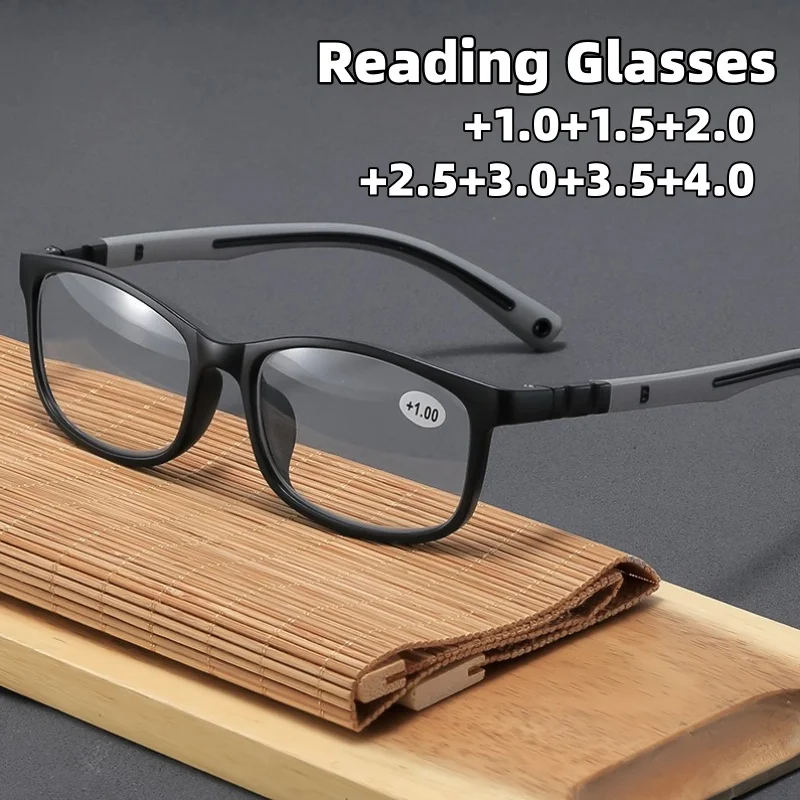 Fashion Square Frame Presbyopia Glasses HD Blue Light Protection Reading Glasses Unisex Business Trendy Eyewear Diopter To +4.0
Fashion Square Frame Presbyopia Glasses HD Blue Light Protection Reading Glasses Unisex Business Trendy Eyewear Diopter To +4.0