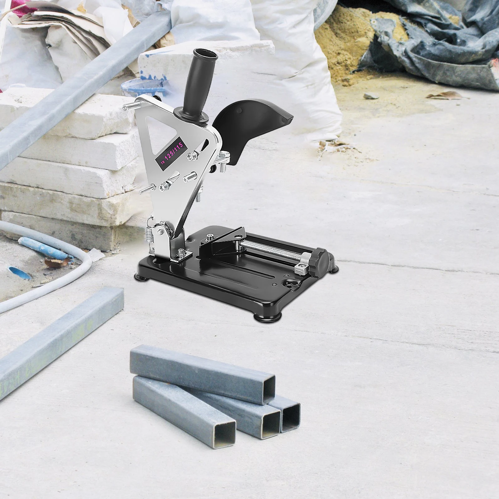 Angle Grinder Bracket Adjustable Cutting Machine Stand Holder for Ceramic Stone Plastic Work with Stable Base Multi Angle
Angle Grinder Bracket Adjustable Cutting Machine Stand Holder for Ceramic Stone Plastic Work with Stable Base Multi Angle